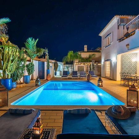 Villa Oasis Gale - Luxury Villa With Private Pool, Ac, Free Wifi, 5 Min From The Beach Albufeira Luaran gambar